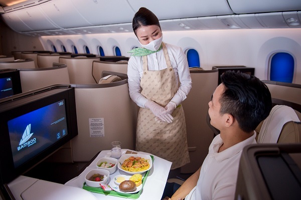 Giá dịch vụ ăn uống tại Bamboo Airways như thế nào?